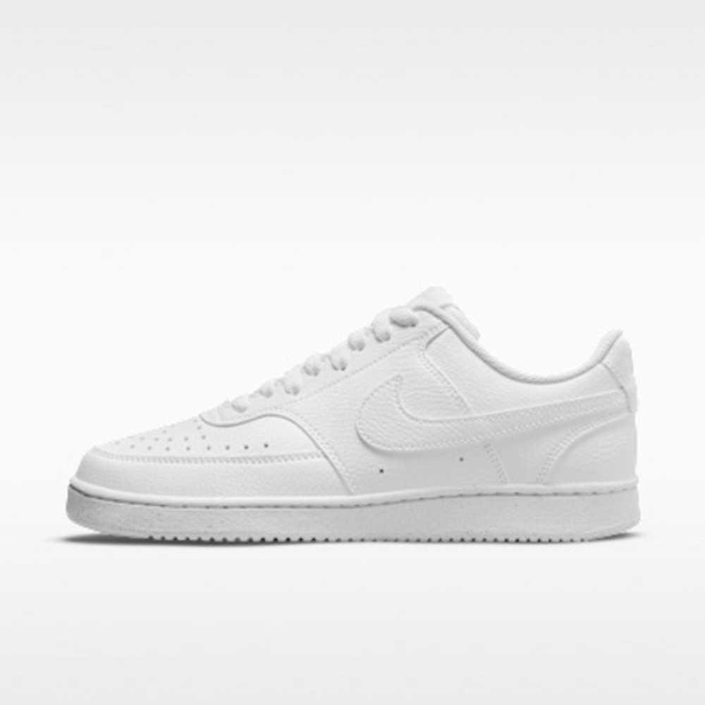 Nike Court Vision Low Triple White Sneakers 6.5 White Womens